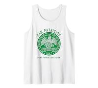 Batallón de San Patricio Historia Mexicana Irlandesa de San Patricio Camiseta sin Mangas