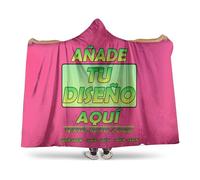 Batamanta Personalizada Sudadera Manta Mujer y Hombre Bata Manta Grande Hoodie Sudaderas Diseña tu Texto y Foto Batas de casa Invierno Tallas Grandes Regalos Personalizados