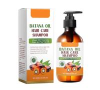 Batana Aceite Champú Batana con Cebolla para adelgazamiento del cabello y pérdida de cabello, champú para todos los estilos de cabello para hombres, 300 ml HzN967 (naranja, 6,3 x 6,3 x 16,5 cm)