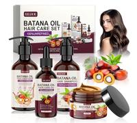 Batana Oil for Hair Growth 4 Piezas, Batana Shampoo, Aceite de BatanA para el Cabello, Crema para el Cabello BaTana, Mascarilla para el CabelO BaTana, para el Crecimiento del CabelLo