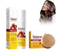 Batana Oil Hair Soap Bar, Barras de Jabones Sólidos Orgánicos, Jabón de Champú, Aceite de Batana para el Crecimiento del Cabello, Batana Oil for Hair Growth