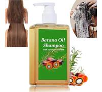 Batana Oil Shampoo,Shampoo De Batana Para La Caida Del Cabello,Batana Shampoo for All Hair Types,Nourishes Scalp (1 Pcs)
