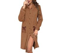 Batas De Casa Mujer Invierno Bata De Estar Por Albornoz Baño 3Xl Algodon Caliente Franela Ducha Polar Blanco Verano Manta Robe Con Capucha Botones Niña Piscina Corta Toalla Talla Grande Larga