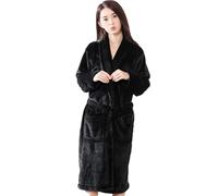 Batas De Casa Mujer Invierno Bata Mujer Talla Grande Bata Algodon Xxl Algodon Dressing Gown Women Albornoz Con Capucha Batas De Casa Invierno Polar Verano Albornoz Microfibra Ducha Estar Por Franela