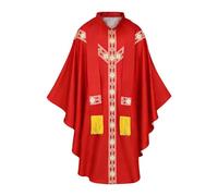 Batas de clero para hombre, traje de iglesia sacerdotal, casulla | Cuello, túnica de pastor | para oración de hombres, iglesia, boda, eventos, sesión de fotos, vacaciones, bailes de máscaras