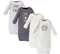 Batas unisex de algod n para beb Luvable Friends, talla 0-6 meses (EE. UU.)