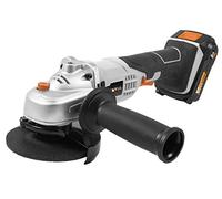 Batavia Amoladora angular inalámbrica 115 mm 18 V - sin batería ni cargador | Para la separación, lijado y desbarbado de metal, piedra y azulejos, compacto para taller, montaje y renovación