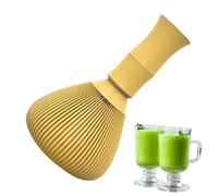 Batch Matcha: Cepillo Mezcla Duradera, Herramienta Ecológica Rótula, Cabezal Batido Extraíble, Licuadora Manual | Equipo Matcha Reutilizable Para Cocina Fabricación Be