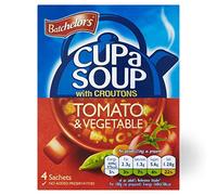 Batchelors Cup A Soup - Sopa de tomate y verduras - 104 g - Pack de 2 unidades
