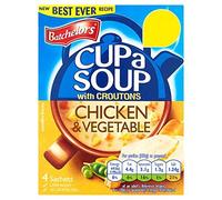 Batchelors - Taza de sopa con crutones de pollo y verduras (110 g, 9 x 122 g)