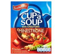Batchelors Taza de sopa con picatostes Minestrone 4 sobres 9 x 94 g Batchelors