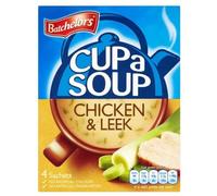 Batchelors Taza De Un Pollo Y Sopa De Puerro (4 Por Paquete - 86g) (Paquete de 6)