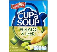 Batchelors Una Taza De Sopa De Puerros Y Cremoso De Patata (4 Por Paquete - 107g) (Paquete de 6)