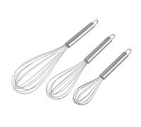 Batcheo de la cocina de cocina Batchear | Mezcladora manual de acero inoxidable, batidor de huevo de empuje manual, escobas para huevos, crema, leche, de panqueques, hornear, cocinar, h