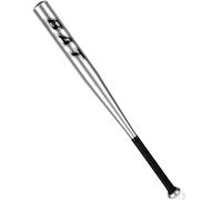 Bate de Béisbol de Aluminio 75cm, Súper Resistente, Potente y Seguro, Ideal para Juego al Aire Libre, Entrenamiento, Deporte y Uso Recreativo, Diseño Ergonómico para Adultos y Jóvenes (Gris)