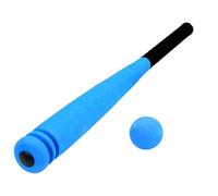 Bate de béisbol de Espuma, Bate de Espuma Suave y liviano con Pelota, para niños, niños pequeños, jóvenes, Juegos de Pelota Deportivos al Aire Libre en Interiores, Azul