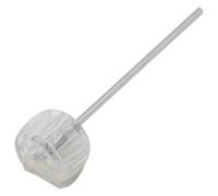 Bate de pedal de 20 cm, fieltro de lana ABS de metal, 200 g, accesorio de soporte de tambor de una sola etapa y doble, perfecto para ejercicios de tambor de estudiantes principiantes