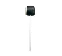 Bate de tambor de bajo, diseño de doble superficie y raqueta de plástico, compatible con bajo, pedal de repuesto, antideslizante, martillo de pedal