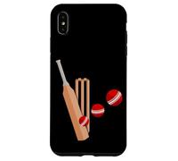 Bate y pelota de críquet Carcasa para iPhone XS Max