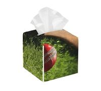 Bate y Pelota de críquet,Dispensador de pañuelos, Funda para Caja de pañuelos, dispensador de pañuelos