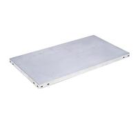 Batea - estantería galvanizada de 60x40 cm, resistente a la corrosión, ideal para almacenamiento en interiores y exteriores, fácil de montar.