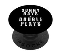 Bateador de Swing de béisbol Diversión de Verano Vida Activa PopSockets PopGrip Adhesivo
