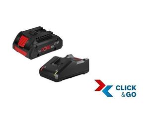 Bater铆a Bosch Professional ProCORE 18V 4.0Ah + Cargador R谩pido GAL 18V-40
