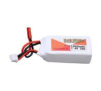 Batera Recargable Lipo de 7, 4 V, 1000 MAh, 25 C, para Coches RC, Barcos, Helicpteros, Soporte de Cargador de Equilibrio de Gran Capacidad