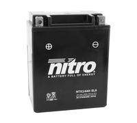 Batería 12v 12 ah ntx14ah nitro sla sin mantenimiento lista para usar (l134xl89