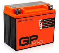 Batería 12V 12Ah GEL GP-PRO GTX12-BS moto scooter simile YTX12-BS YTZ10-S 51012