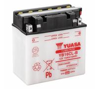 Batería 12v 19 ah yb16 yuasa yumicron con mantenimiento (lg175xl100xh175mm)