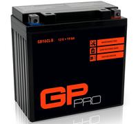 Batería 12V 19Ah GEL GP-PRO GB16CL-B moto quad ATV simile YB16CL-B CB16CL-B