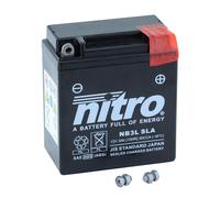 Batería 12v 3 ah nb3l nitro sla sin mantenimiento lista para usar (lg98xl56xh11