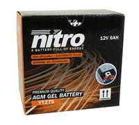 Nitro NTZ7S - Batería para Motocicleta