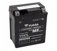 Batería 12v 6 ah ytx7l yuasa activada de fábrica lista para usar (lg114xl71xh1