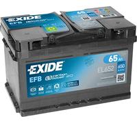 BATERÍA 12V/65AH - 650 CCA - EFB EXIDE EL652