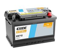 Batería de coche Tudor 71Ah EB712 Exide