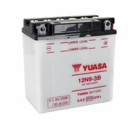 Batería 12v 9 ah 12n9-3b yuasa yumicron con mantenimiento (lg135xl75xh139mm)