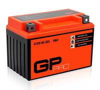 Batería 12V 9Ah GEL GP-PRO GTX9-BS moto scooter simile YTX9-BS YTX9L-BS 50812