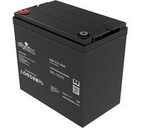 Batería 12V AGM - Batería Solar 51Ah 20HR Extremadamente resistente al...