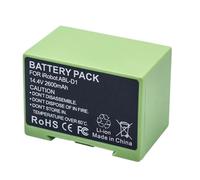 Batería 4624864 ABL-D1 I7, Compatible con Roomba Serie E e I, I7+, 7150, 7550, I3, 3150, I3+, 3550, I4, 4150, I4+, 14,4 V, 2600 mAh