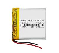 Batería 503535 LiPo 3.7V 700mAh 2.59Wh 1S 5C Liter Energy Battery para Electrónica Recargable teléfono portátil vídeo smartwatch Reloj GPS - No Apta para Radio Control 37x35x5mm (700mAh|503535)