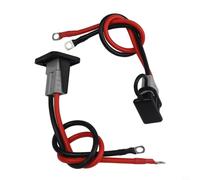 Batería 50a rápida para conector de desconexión 8awg estilo de conexión impermeable compatible cable terminal de silicona cubierta antipolvo que tiene