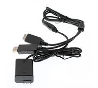 Batería 5V USB CA-PW20 + NP-FW50 NP FW50. Batería falsa para Sony NEX 3 NEX 5 7 SLT-A33 A55 SLT-A35 A7 A7K A7M2 A7M2K A7R A7RII A7RM2 A7S A7SII, de Eonvic. A7- Double USB