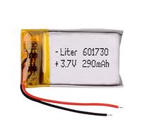 Batería 601730 LiPo 3.7V 290mAh 1.073Wh 1S 5C Liter Energy Battery para Electrónica Recargable teléfono portátil vídeo smartwatch Reloj GPS - No Apta para Radio Control 32x17x6mm (290mAh|601730)