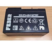 BATERIA 6V Y 10AH DE Plomo-FEBER para Coche ELECTRICO Infantil FEBER