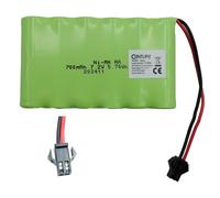 Batería 7,2V / 700 mAh / Ni-MH / Conector HBX / AMX Racing / 1550 Excavadora ...