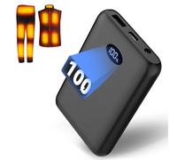 Batería 7.4V 2A 10000mAh para Chaleco Calefactable, Chaqueta, Abrigo, Pantalones y Ropa Interior Térmica - Power Bank de Repuesto para Ropa Calefactable