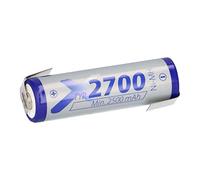 Batería AA Mignon 1,2 V 2700 mAh NiMH baterías con soldadura Z recargable + baja autodescarga