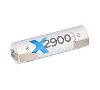 Batería AA Mignon 1,2 V 2900 mAh NiMH pilas con soldadura U recargables + baja autodescarga